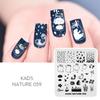 kads Neue Nagelstempelplatten Maniküre Vorlage Blume Chinesische Natur Sommer Design Nail Art Stempel Werkzeuge DIY Schablonen