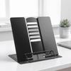 Metal Book Stand Hands Desktop Holder Compact Reading Rest for Readers, Students, Desk, Study,