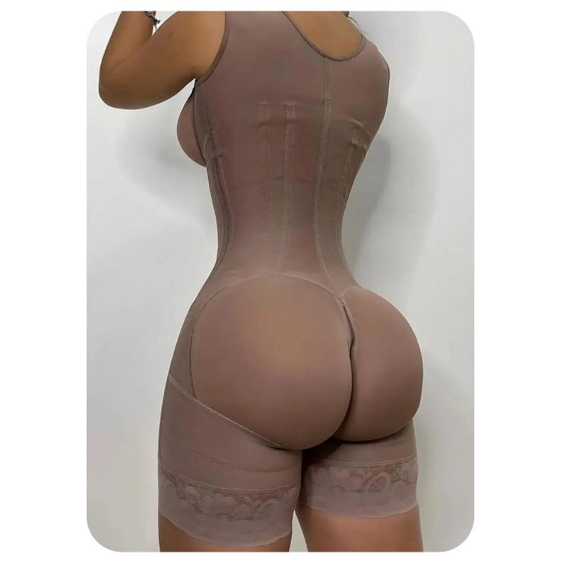 Guaina modellante dimagrante a vita alta con cerniera e bottoni Cincher vita Modellatore del corpo