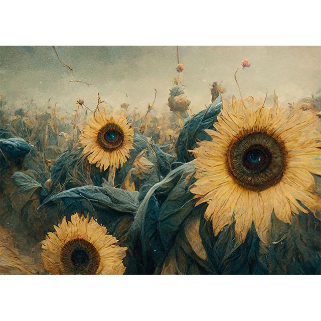 Abstract Flower Surrealism Artist Prints Poster Canvas Painting Modern Wall Art Pictures For Living Room Bedroom Home Decoration