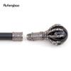 Black Glass Ball Steampunk Walking Cane Fashion Decorative Walking Stick Gentleman Luxury Crosier Knob Walking Stick 93cm