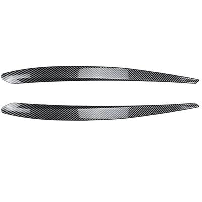1 Pair Headlight Eyebrow Left Right Rust Proof Car Eyelids Stickers Decoration Replacement For Superb B8 2016 To 2018