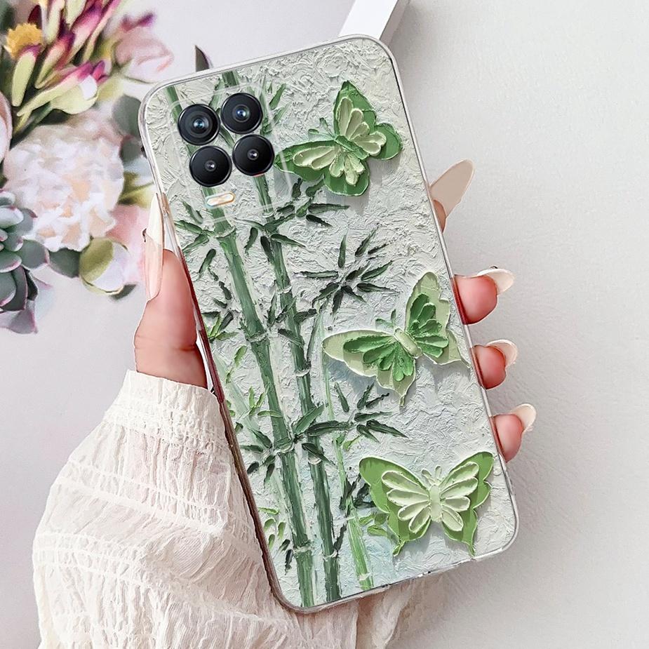 Cute Cat Fashion Painted Cover For Realme 8 Case Cover For Realme 8 Pro Soft Silicone Phone Case For Realme8 5G Realme 8i Bumper