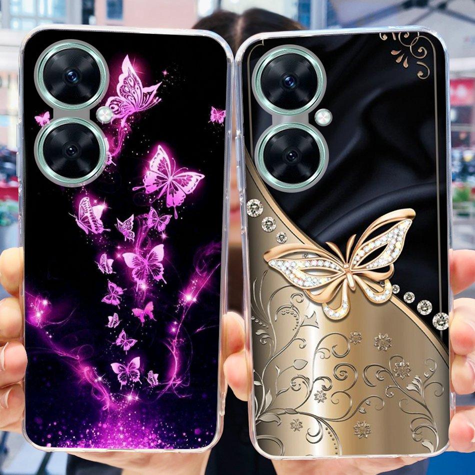 Fashion Elegant Pattern Phone Case For Huawei Nova 11i Soft Silicone TPU Back Cover For Huawei Nova11i 4G MAO-LX9