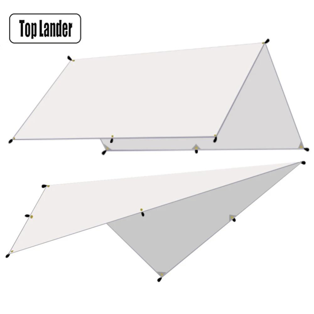 1PC Outdoor Camping Sunshade Umbrella Sun Protector Interior Beach Sunshade Lightweight Portable Sun Shade Tent Camping