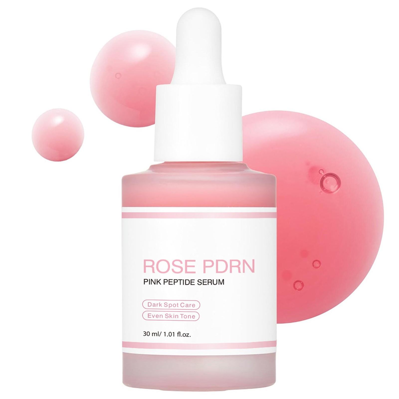 

Сыворотка для лица с полипептидом розы и ниацинамидом (30мл) Увлажняющая сыворотка Укрепляющая увлажняющая сыворотка(30мл) белый