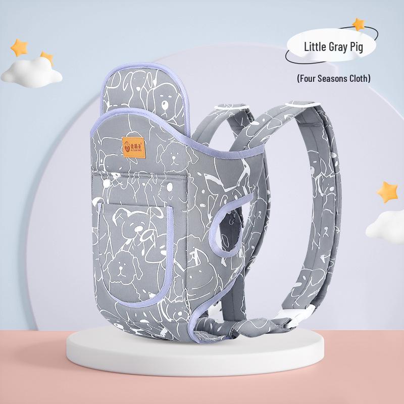 Newborn Dual-Use Front and Back Baby Carrier: Hands-Free, Simple Design for Outings