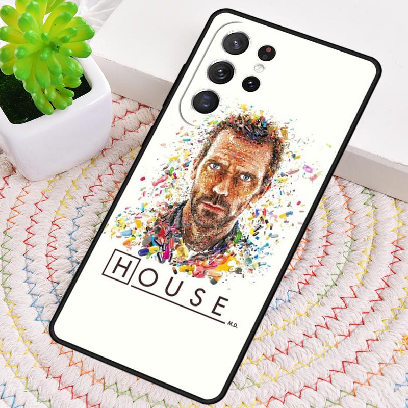 Dr House Hugh Laurie Pills Phone Case for Samsung Galaxy note 10 pro S26 Ultra S23 S24 FE S25 S21 S22 PLUS shockproof Cove
