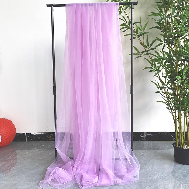 Green Gauze Curtain Gazebo: New Chinese Style Mesh for Outdoor Decor, Kindergarten Design, or Home Environment Arrangement.