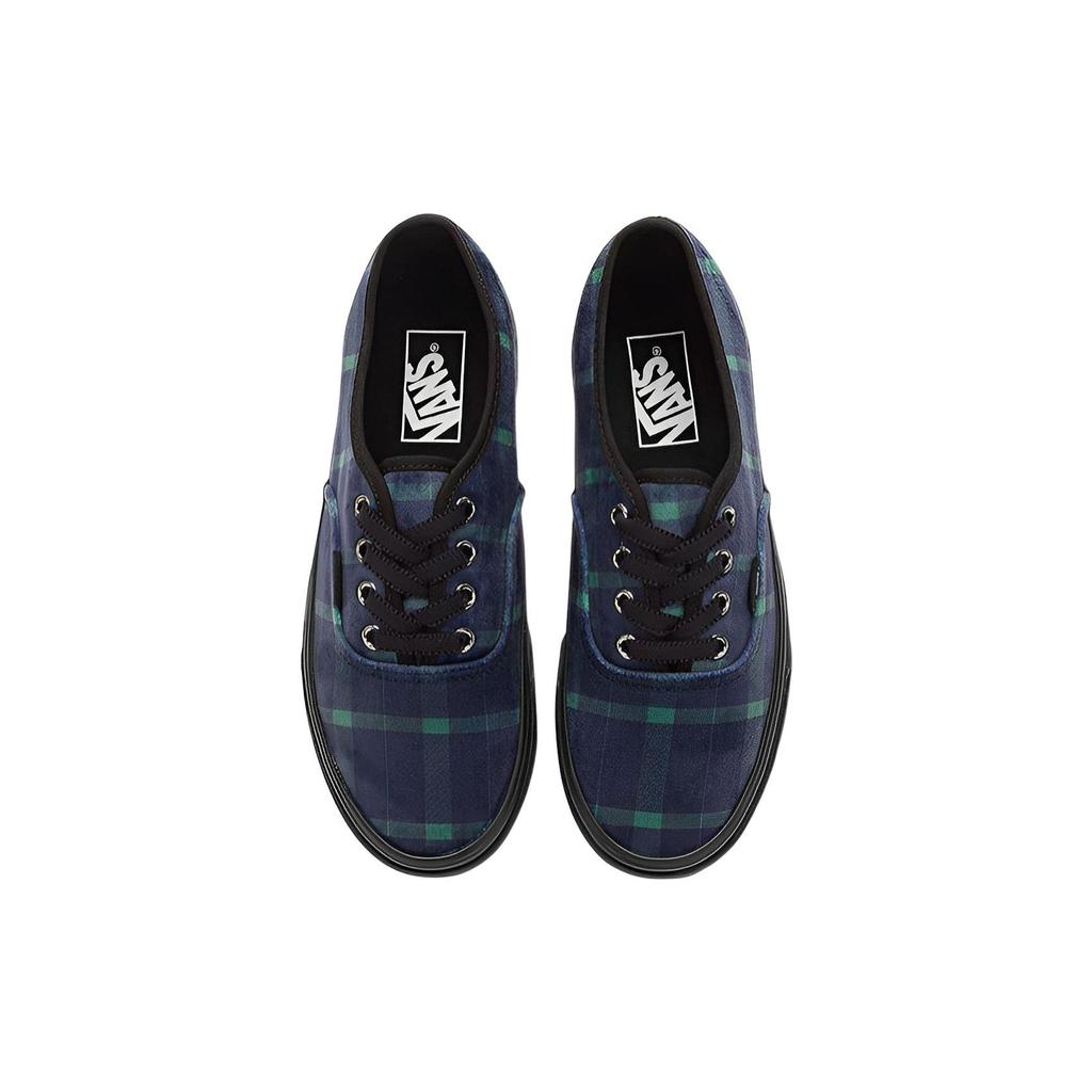 Vans Autentické Stackform Velvet Plaid - Zelené Černé Pánské Tenisky VN0A5KXX203