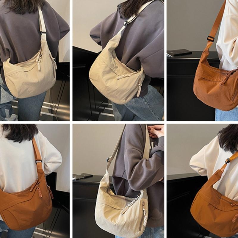 Crescent Bag Crossbody Bag Slings Bag Purses for Women Men Trendy Slouchy Dumpling Bags Half Moon Shape Shoulder Bag