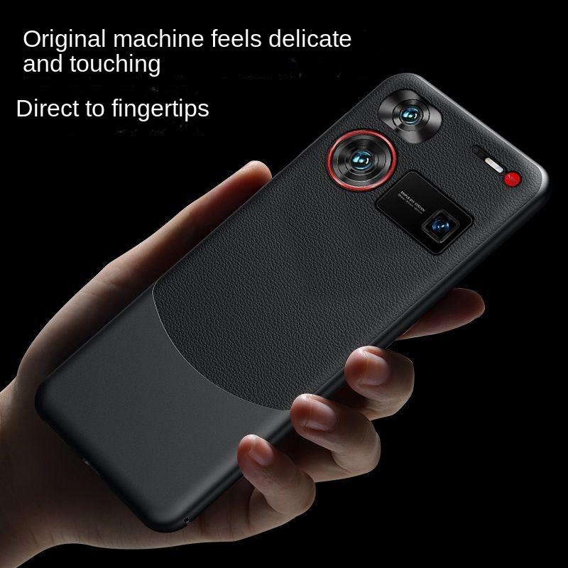 For Nubia Z80 Ultra Case Luxury PU Leather Skin Magnetic Protective Back Cover Case For Nubia Z80 Z70 Z60 Ultra Z60S Pro Shell