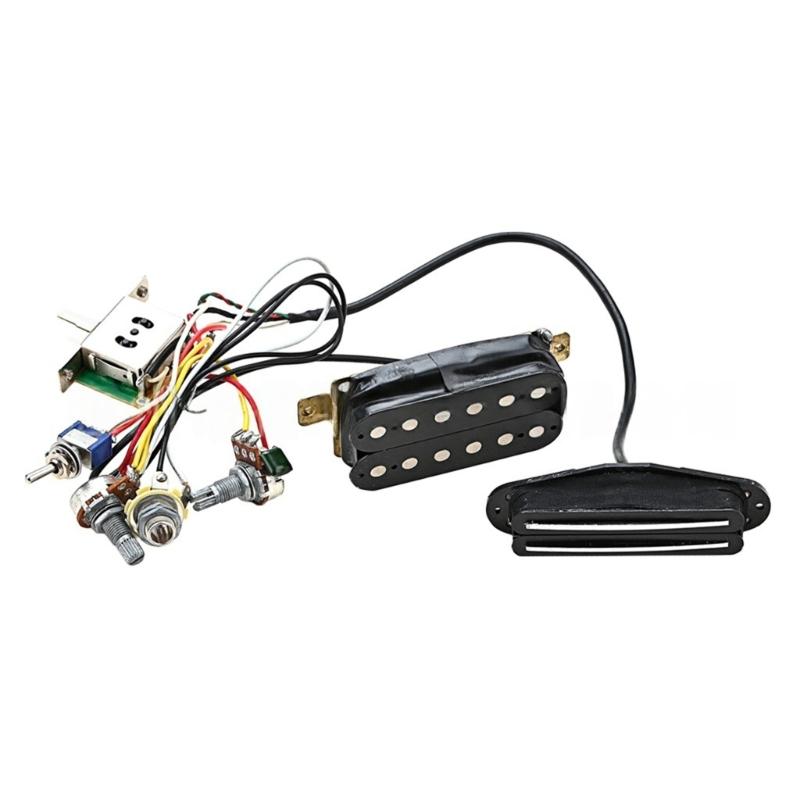 1T1V Wiring Harness Prewired Electric Guitar Pickup Prewired Guitar Wiring Harness Electric Guitar Replacement Part
