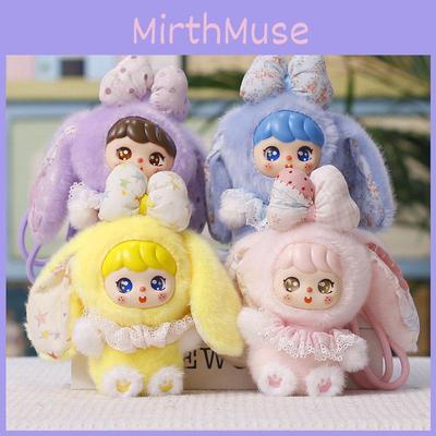 Plush Bunny Keychain With Cotton Filling For Bag Decor And Gifts