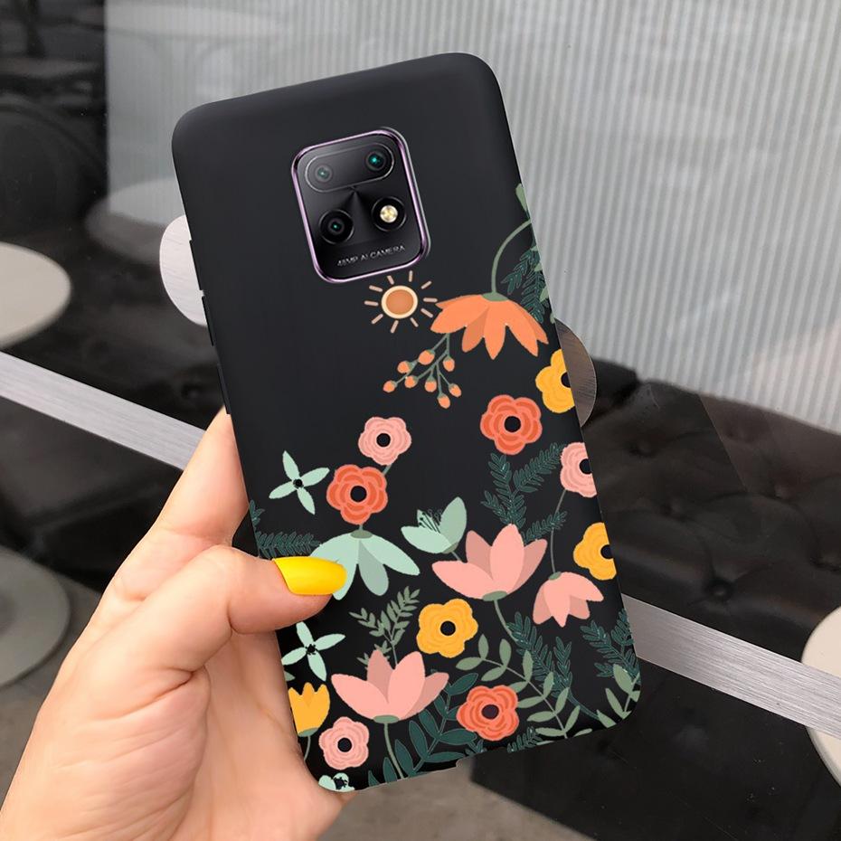 For Xiaomi Redmi 10X 5G 4G Case Cover Redmi 10X Pro Phone Cases Silicone Cute TPU Bumper For Xiaomi Redmi10X 10 X Pro Fundas