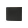 Fendi Logo Print Short Double Fold Calfskin Wallet Men Wallet Black Yellow 7M0169ADM8F0R2A