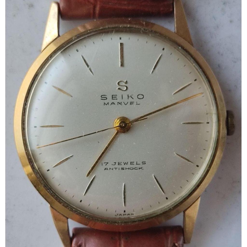 Used Antique SEIKO Marvel Anti-shock