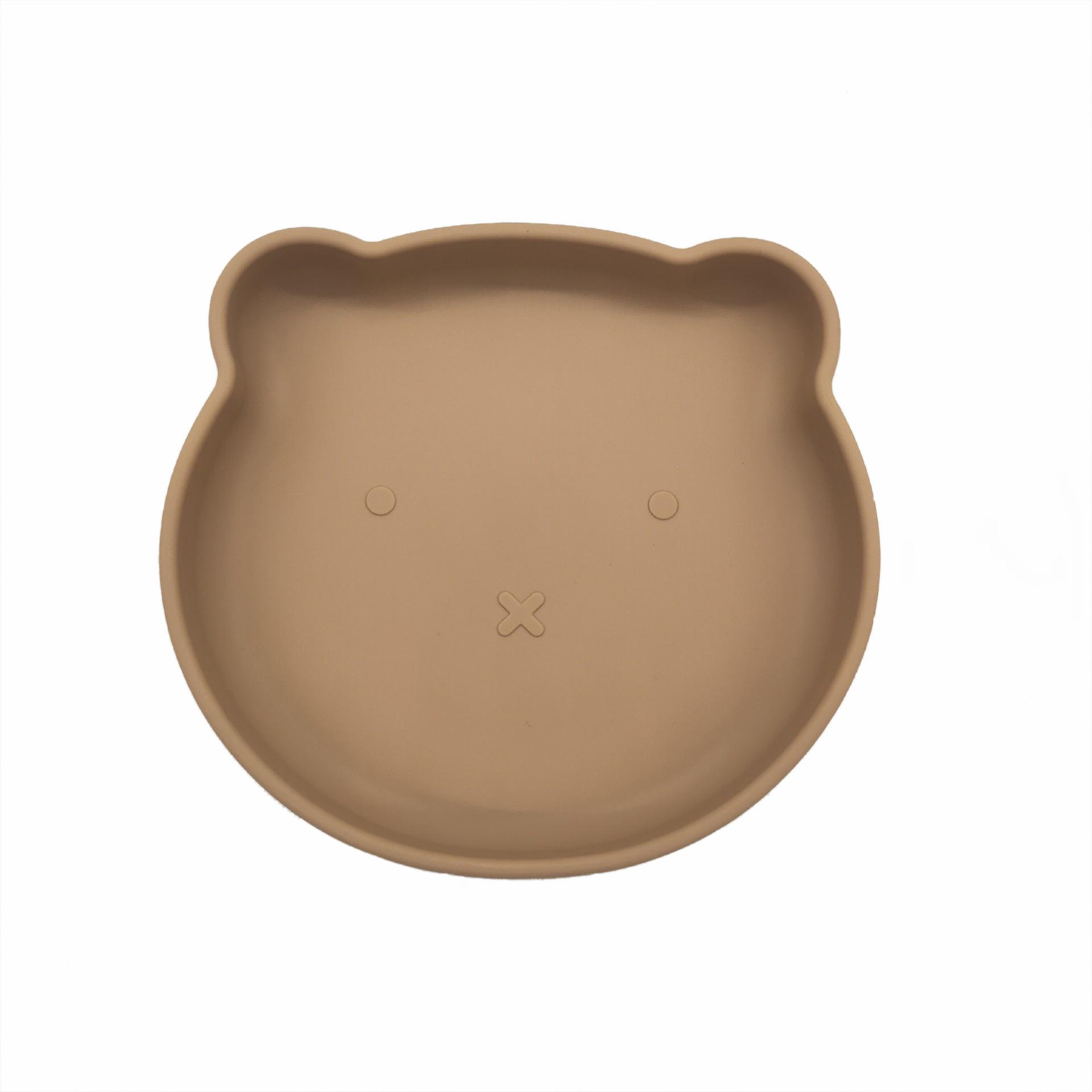 

Новый силиконовый детский набор тарелок - Небьющаяся детская посуда для кормления Single Silicone Spoon