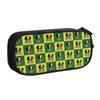 Cute Checkered Plaid CHI ETA PHI  Pencil Cases for Girls Boys Sorority Nurse 1932  Large Capacity Pen Box Bag School Supplies