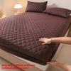 Waterproof Bed Cover With Solid Color Design For Home Use