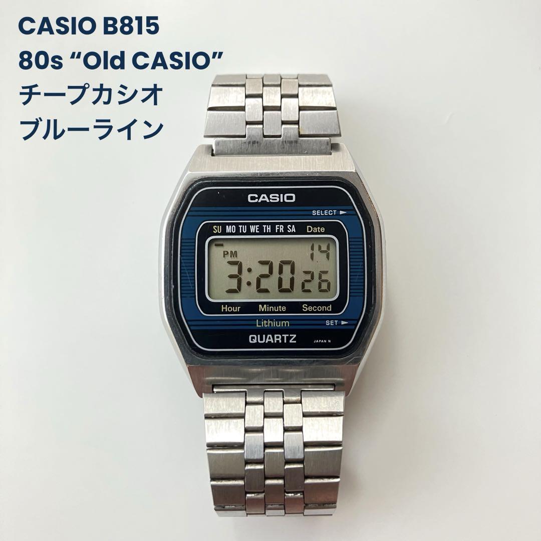 

[USED] CASIO B815 80s “Old CASIO” Cheap Casio