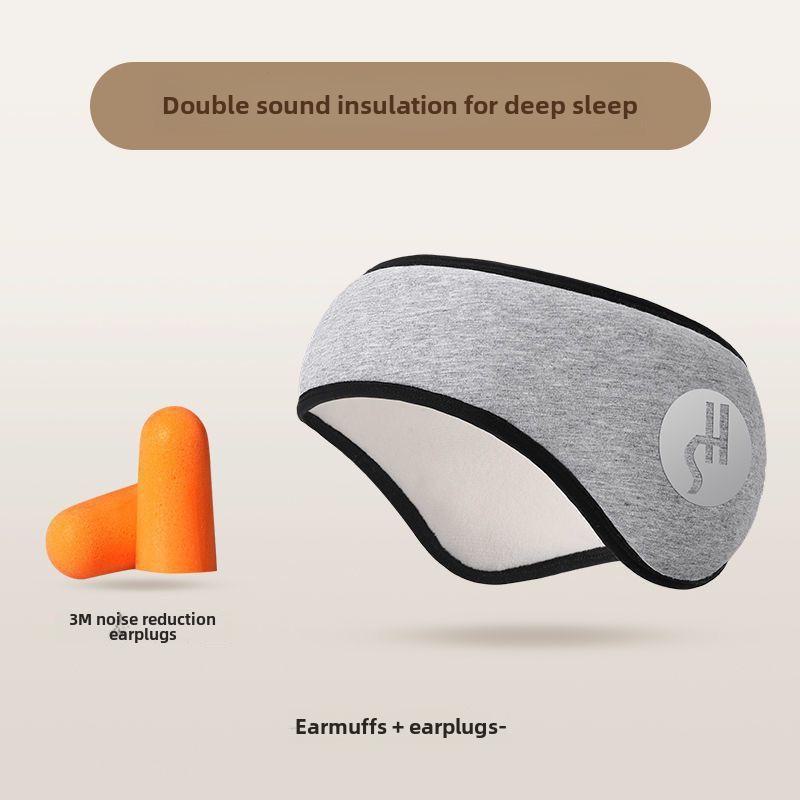 

Ветрозащитные зимние наушники унисекс со звуконепроницаемой защитой лба для занятий спортом SH model серый