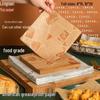 Oil-Proof Snack Mat: English Newspaper-Style Oil Absorption Paper for Hamburgers and Fried Chicken.
