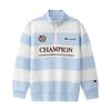 Champion Unisex Kids' Striped Half-Zip Sweatshirt