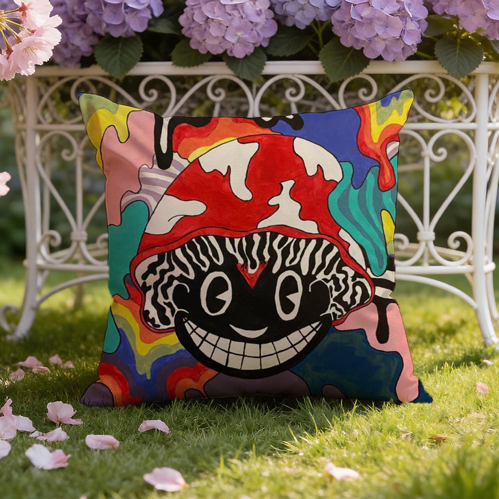 Lil D-Darkie Rapper Cushion Cover Home & Car Dual-Scene Pillow Cover: Reversible for Premium Comfort