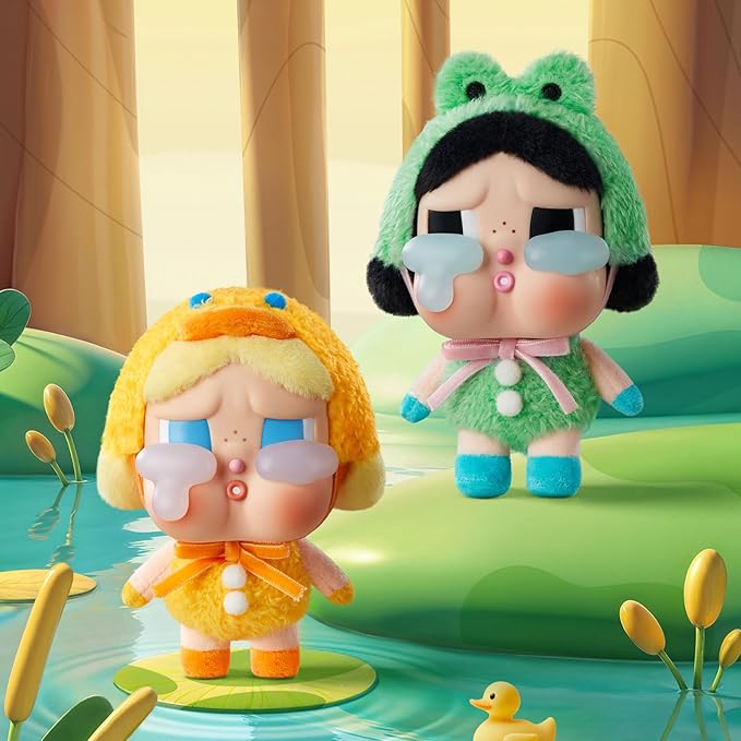 POP MART Crybaby Tears Factory Series - Vinyl Face Plush Blind Box, Holiday Birthday Gifts, Single Box