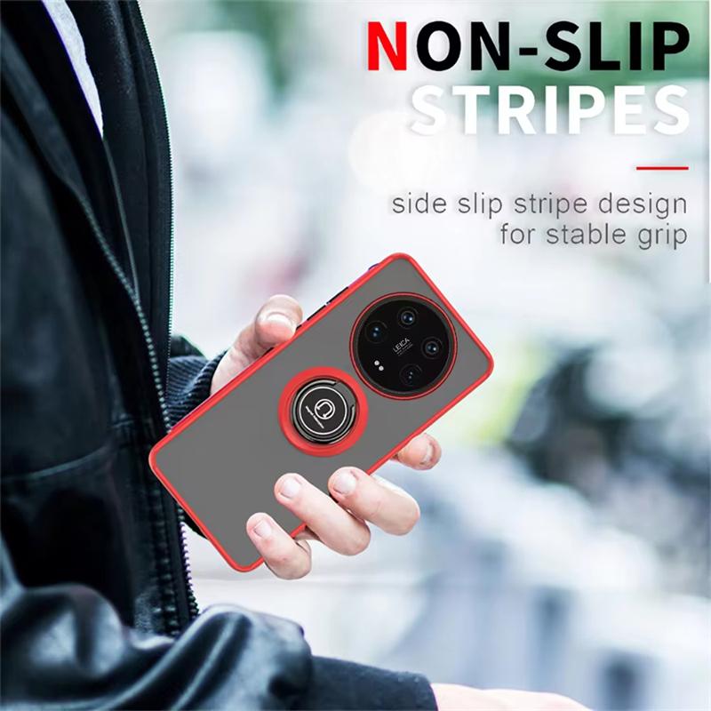 Magnetic Phone Case For Xiaomi mi 14 13T 13 Ultra Pro 11 Lite Shockproof Ring Holder Cases For Xiaomi 12T 12S 12 11T 10T Cover