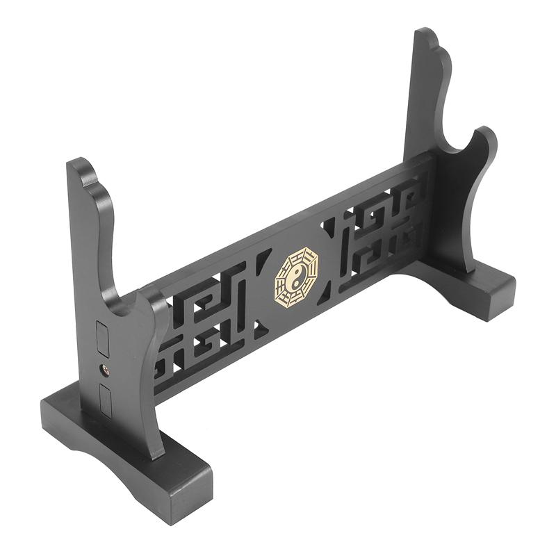 ABWR-Sword Stand Weapon Display Stand Katana Genji Japanese Samurai Sword Blade Templar Medieval Sword Stand Tai Chi Bagua