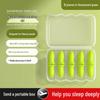 Sleep Sound Earplugs: Comfortable, Soundproof, Noise-Reducing Ear Muffs for Dorm Use.