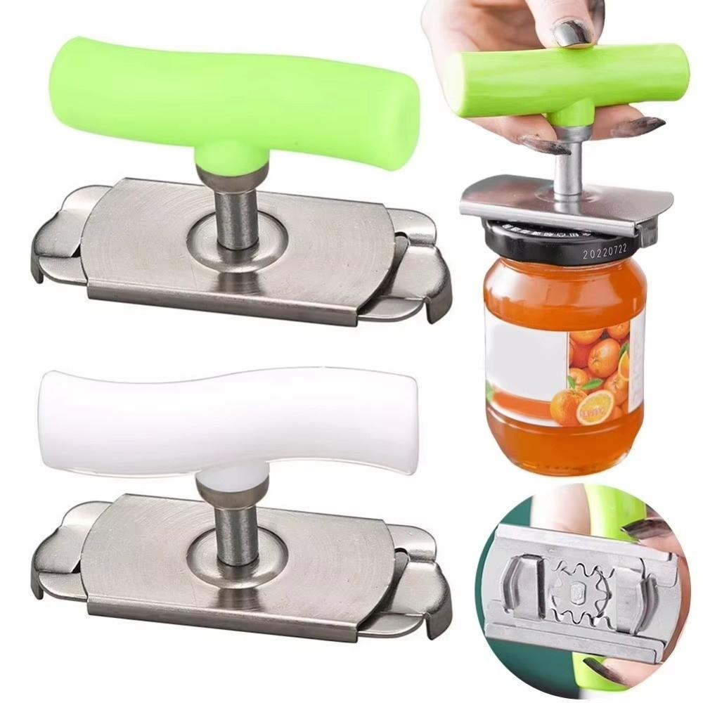 Non-Slip Manual Can Opener Adjustable Bottle Cap Opener Portable Bottle Lid Opener  Home