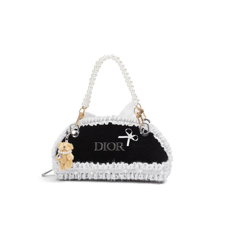 Handmade DIY Dior-inspired Remake Makeup Bag