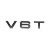 1.8T 2.0T 3.0T V6T V8T ABS badge stickers car rear trunk displacement decoration label