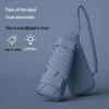New Macaron Color Five-Fold Ultra-Light Sun Protection Compact Mini Umbrella with Buckle Handle