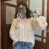 French-style Niche Chic Floral Blouse for Women New Summer Long-sleeve Top