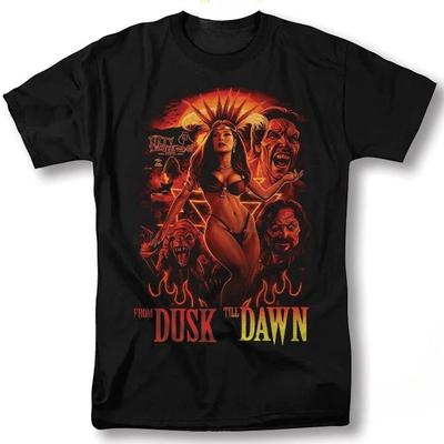 From Dusk Till Dawn Shirt Classic Movie Salma Hayek Vintage Graphic TShirt