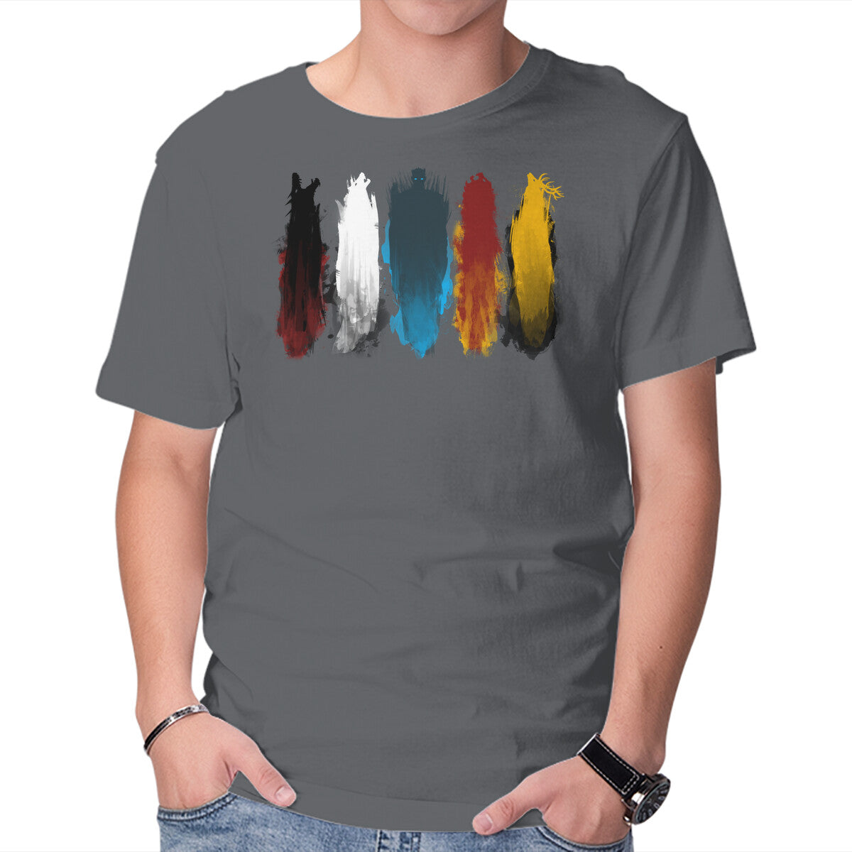 Unisex Crew Neck T-Shirt War is Here Graphic Short Sleeve Casual Tee XXXL