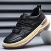 New Men's Shoes Summer Hollow Leather Breathable Crooked Clown Shoes Trend Versatile Casual White Shoes Men's Board Shoes