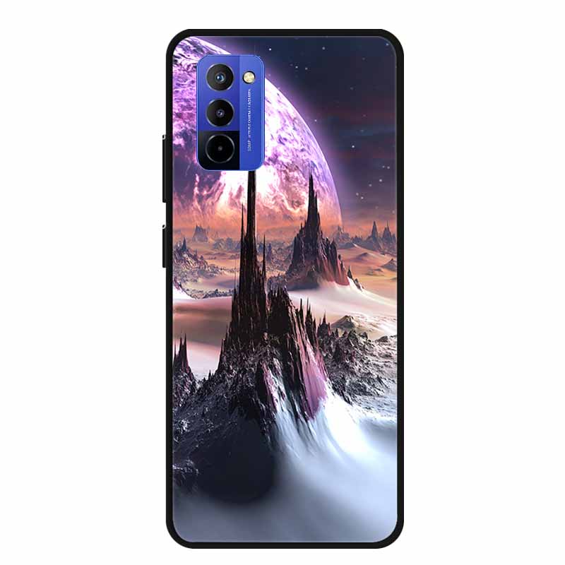 Phone Case For Wiko 10 Back Cover Case Shockproof Black Bumper Silicone Soft Funda For Wiko 10 Case For Wiko10 Coque 6.75" Capas