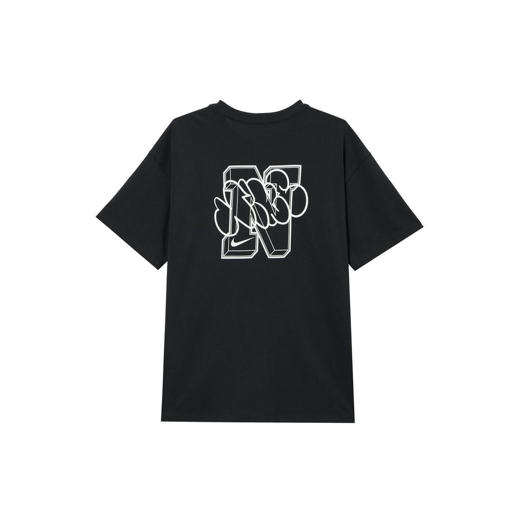 Nike T Shirts Men's Black Crew Neck Moderate HJ3407-010