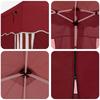 Pop up Party Tent 575 x 288 x 245 cm Burgundy Red
