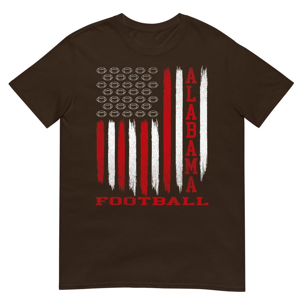 Patriotic Usa Flag Alabama Football Season Party Tshirt