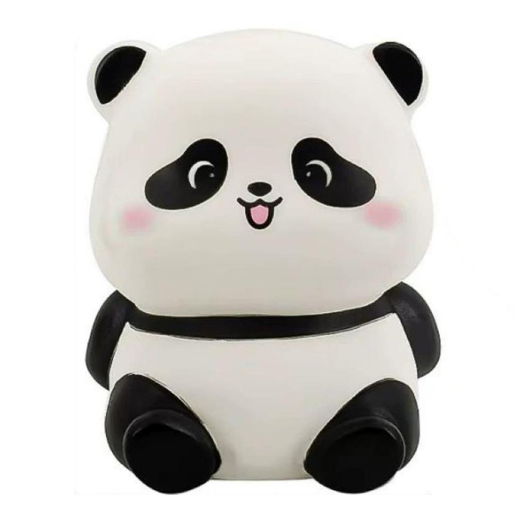 Panda Night Light For Kids Safe Non BPA Squishies Silicone Material Baby Nurserys Room Decor