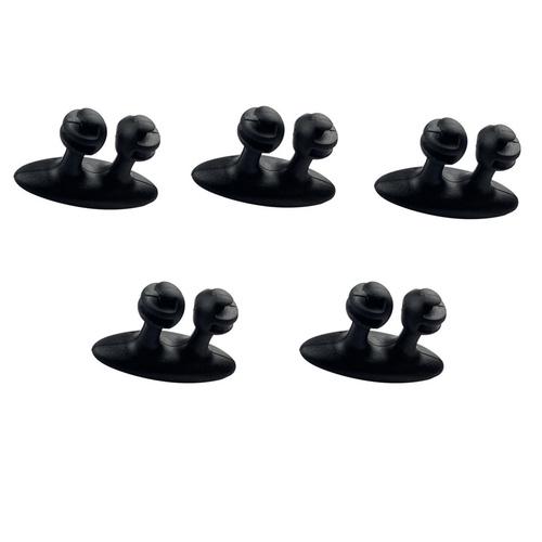 

10/5/1pcs Line Clip Black Dashboard Ornament Pendant Office Home Car Interior Accessories for Girls Paste Style Dropshipping