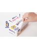 Ordy Garbage Bags with 55cm Wide X 70cm Long Wider Than Other Easier To Fit Over Trash Compact Pack of 50 Handles, Semi-Transparent, 30L, (5cm Brands,
