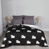 Undertale Dog Heart Blanket Super Soft Fleece Sofa Throw Blanket for Home Bedroom Travel Throws Bedspread Quilt