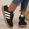 Women's Spring-Autumn Retro Casual Sports Board Shoes, Training Style Versatile Footwear, Available In Large Sizes.